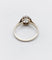 Bague 53 Bague solitaire Art déco en or blanc et platine avec diamant 58 Facettes A07532