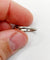 Bague 53 Bague solitaire Art déco en or blanc et platine avec diamant 58 Facettes A07532