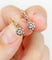 Boucles d'oreilles Dormeuses antiques - Boucles d'oreilles en or 18k, platine et diamants 58 Facettes A07534