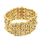 Bracelet Bracelet ruban en or jaune, platine et diamants 58 Facettes 35796
