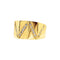 Bague 51 Bague lignes de diamants en or jaune 58 Facettes 35756