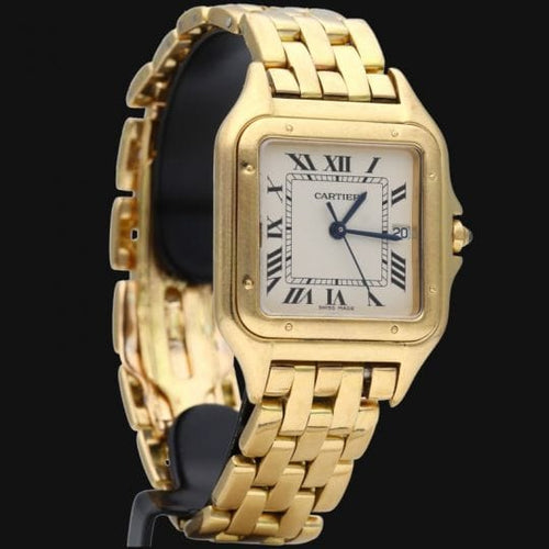 Montre Cartier Panthère - Montre en or jaune et acier 58 Facettes MT47286