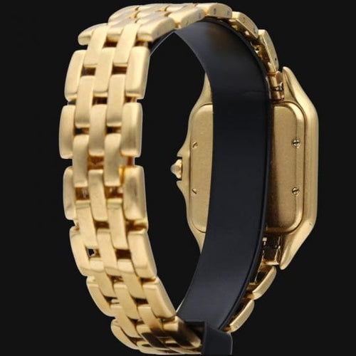 Montre Cartier Panthère - Montre en or jaune et acier 58 Facettes MT47286