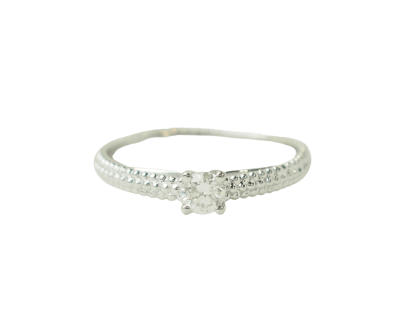 Bague 54 Mauboussin Fan du premier jour - Bague en or blanc et diamant 58 Facettes 33608