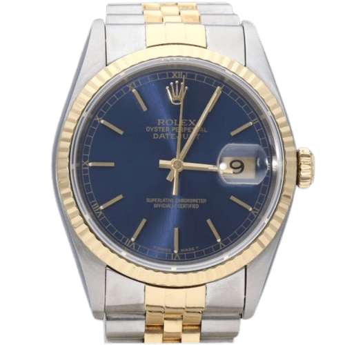 Montre Rolex Datejust 36 - Montre en or jaune et acier 58 Facettes MT46907
