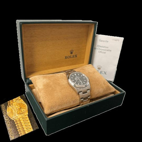 Montre Rolex Explorer - Montre en acier 58 Facettes MT47285