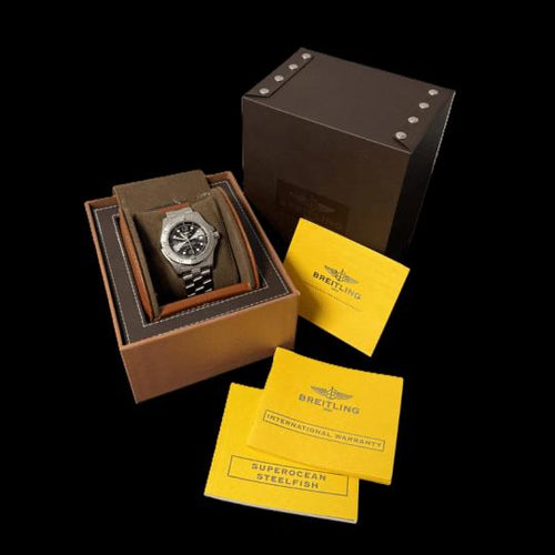 Montre Breitling Superocean Steelfish - Montre en acier 58 Facettes MT46180