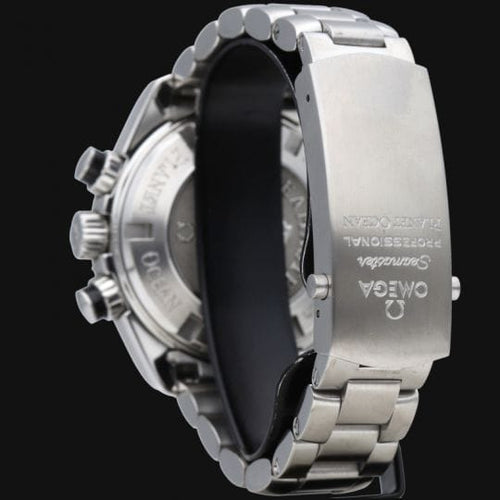 Montre Omega Seamaster Planet Ocean - Montre chronographe en acier 58 Facettes MT46575