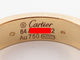 Bague 64 Cartier Love - Bague 3 diamants en or jaune 18k 58 Facettes 275565