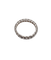 Bague 53 Alliance américaine en or blanc 18k et diamants 1,10 ct 58 Facettes A07301