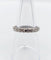 Bague 53 Alliance américaine en or blanc 18k et diamants 1,10 ct 58 Facettes A07301