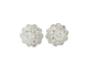 Boucles d'oreilles Puces d'oreilles en or blanc et diamants 58 Facettes 33522