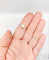 Bague 54.5 Bague Art déco en or blanc, platine, perle et diamants 58 Facettes A07356