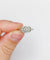 Bague 56 Bague Art déco en or blanc, platine et diamant 58 Facettes A07367