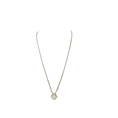 Collier Van Cleef & Arpels Vintage Alhambra - Collier en or jaune et nacre 58 Facettes jnci132