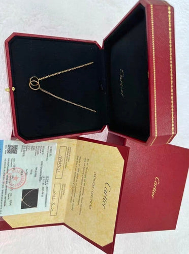 Collier Cartier Love - Collier pendentif en or rose 58 Facettes jnci134