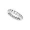 Bague 53 Alliance tour complet en or blanc et diamants 58 Facettes 35627
