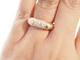 Van Cleef & Arpels Philippine - Bague en or jaune, diamants et corail