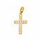 Pendentif Pendentif religieux croix en or jaune et diamants 58 Facettes 5765224CN