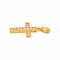 Pendentif Pendentif religieux croix en or jaune et diamants 58 Facettes 5765224CN