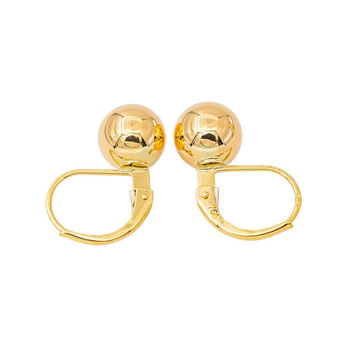 Boucles d'oreilles Boucles d'oreilles dormeuses en or jaune 58 Facettes 5713796CN