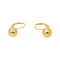 Boucles d'oreilles Boucles d'oreilles dormeuses en or jaune 58 Facettes 5713796CN