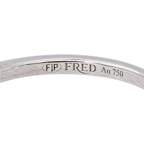 Bague 50 Fred Force 10 - Bague en or blanc et diamants 58 Facettes 5757294RV