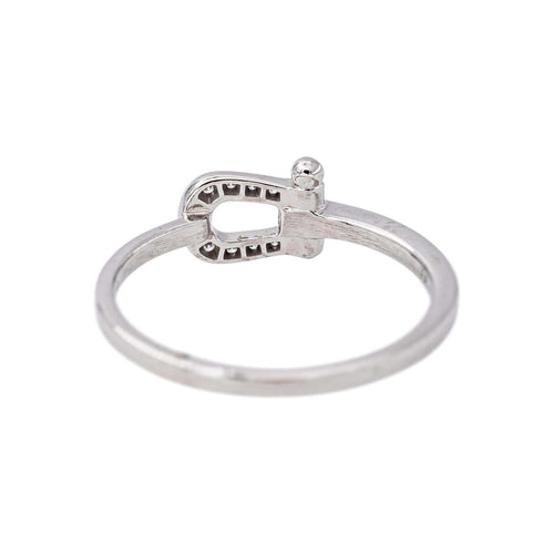Bague 50 Fred Force 10 - Bague en or blanc et diamants 58 Facettes 5757294RV