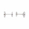 Boucles d'oreilles Dinh Van Menottes - Boucles d'oreilles en or blanc et diamants 58 Facettes 5742065CN