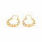 Boucles d'oreilles Boucles d'oreilles créoles en or rose 58 Facettes 5202388CN