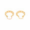 Boucles d'oreilles Boucles d'oreilles créoles en or rose 58 Facettes 5202388CN