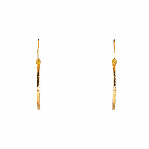 Boucles d'oreilles Boucles d'oreilles créoles en or rose 58 Facettes 5202388CN