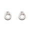 Boucles d'oreilles Dinh Van Menottes - Boucles d'oreilles en or blanc et diamants 58 Facettes 5679167RV