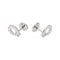 Boucles d'oreilles Dinh Van Menottes - Boucles d'oreilles en or blanc et diamants 58 Facettes 5679167RV