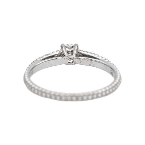 Bague 51 Mauboussin Fan du premier jour - Bague solitaire en or blanc et diamant 58 Facettes 5290542CN