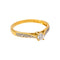 Bague 55 Bague solitaire en or jaune et diamants 58 Facettes 5777681CN