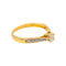 Bague 55 Bague solitaire en or jaune et diamants 58 Facettes 5777681CN