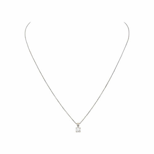 Collier Collier en or blanc et diamant 58 Facettes 5711068RV