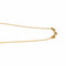 Collier Collier maille forçat en or jaune, saphirs et diamants 58 Facettes 5742001CN