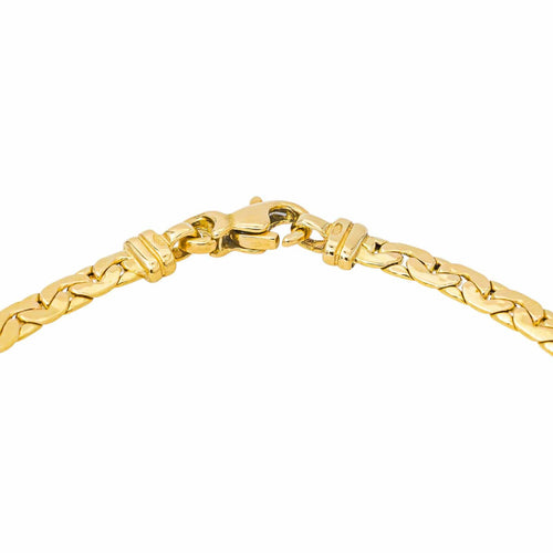 Bracelet Bracelet maille haricot en or jaune 58 Facettes 5444849CN
