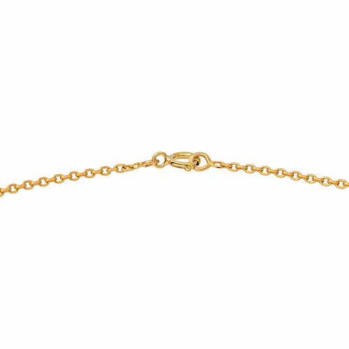 Collier Collier maille forçat en or jaune 58 Facettes 5753521CN