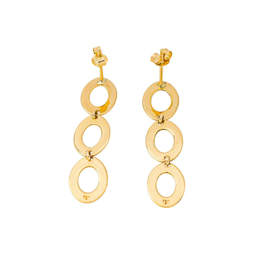 Boucles d'oreilles Boucles d'oreilles en or jaune 58 Facettes 5742144CN