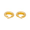 Boucles d'oreilles Chaumet Anneau - Boucles d'oreilles créoles en or jaune 58 Facettes 5481903CN