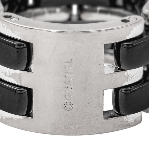 Bague 51 Chanel Ultra - Bague en or blanc et céramique 58 Facettes 5742985CN