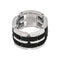 Bague 51 Chanel Ultra - Bague en or blanc et céramique 58 Facettes 5742985CN