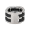 Bague 51 Chanel Ultra - Bague en or blanc et céramique 58 Facettes 5742985CN