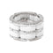 Bague 51 Chanel Ultra - Bague en or blanc et céramique 58 Facettes 5742984CN