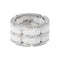 Bague 51 Chanel Ultra - Bague en or blanc et céramique 58 Facettes 5742984CN