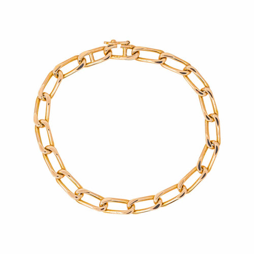 Bracelet Bracelet maille cheval en or rose 58 Facettes 5780573CN