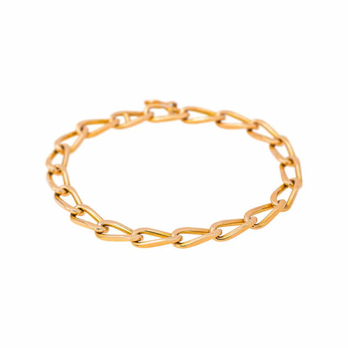 Bracelet Bracelet maille cheval en or rose 58 Facettes 5780573CN